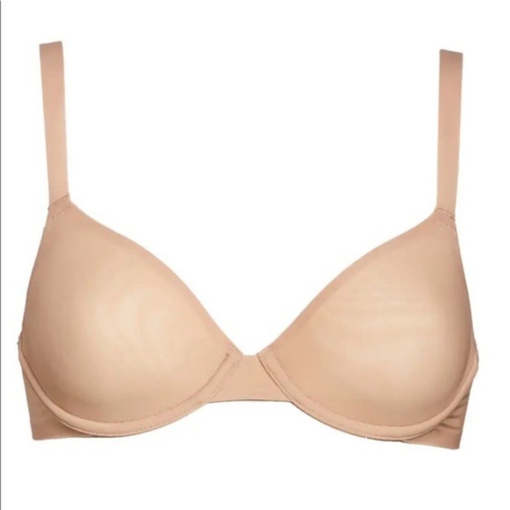 SKIMS Naked Demi‎ Underwire Bra 42D Honey